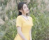 黄色衣服网红小姐姐图片,时尚潮流一网打尽”